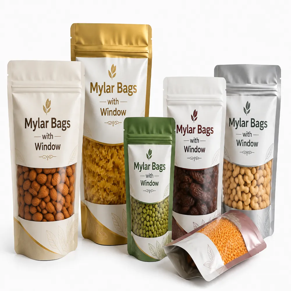 Mylar Bags with Window